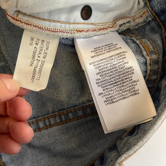 Women's Polo Ralph Lauren Patchwork Jeans - Avery Boyfriend - PRL '67 - Size 27 - Picture 5 of 6